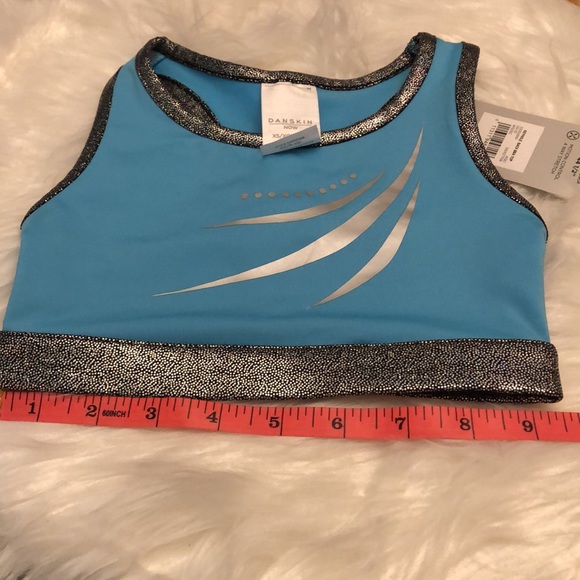 NWT Girl’s Danskin Gymnastics/Dance/Athletic Top - Picture 7 of 8